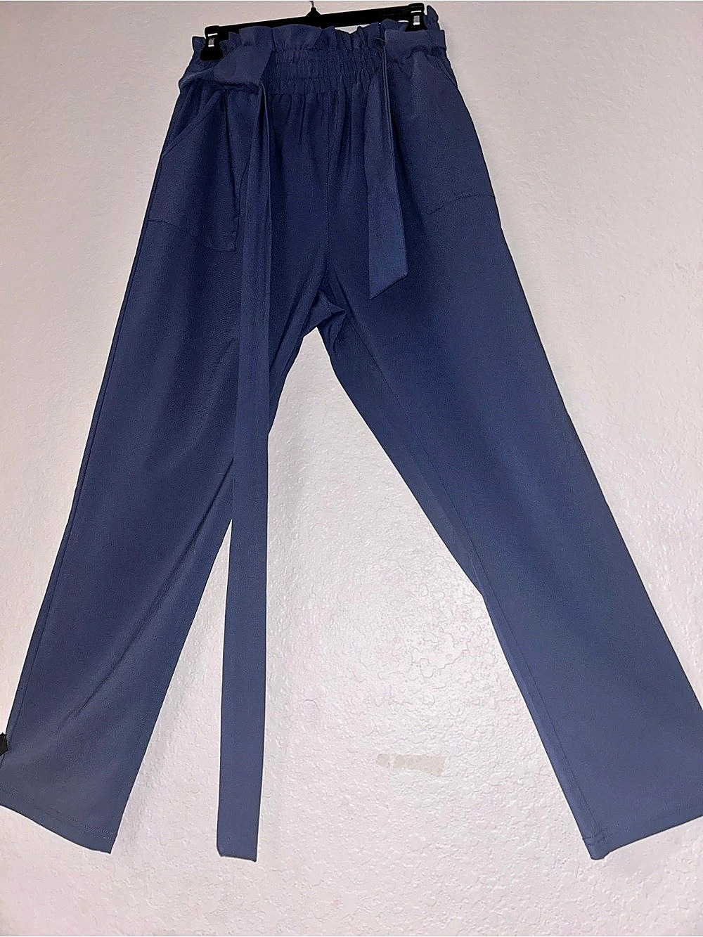 Wide Leg Pants in Blue Like New - Picture 3 of 5